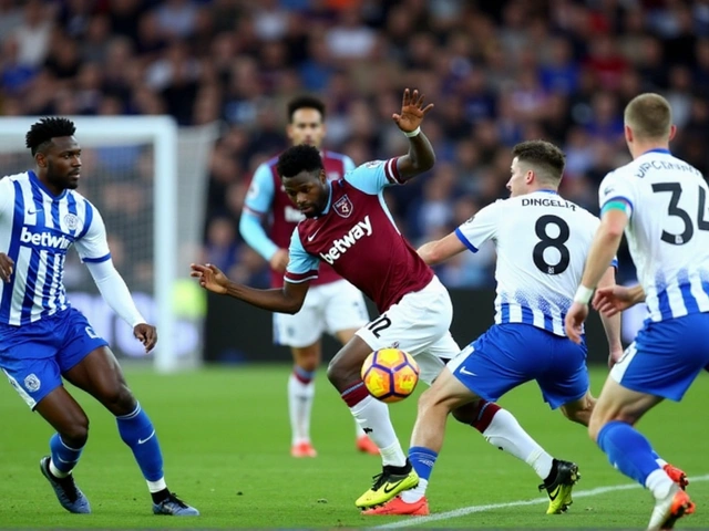 West Ham United versus Brighton & Hove Albion: Napínavý remízový souboj v Premier League