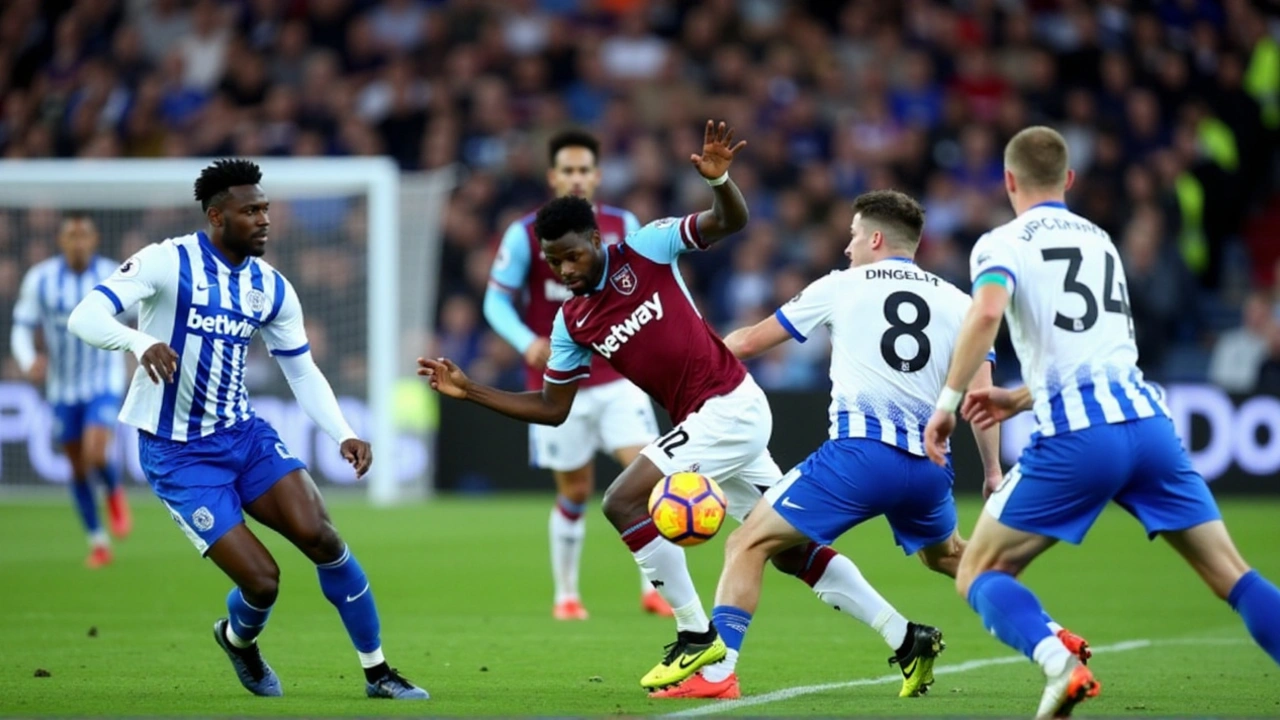 West Ham United versus Brighton & Hove Albion: Napínavý remízový souboj v Premier League