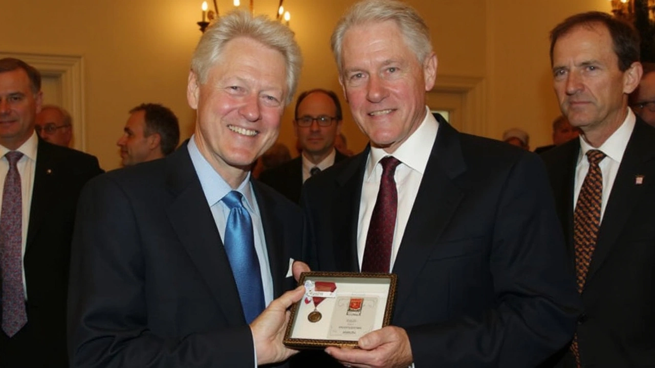 Bill Clinton slaví 25 let vstupu Česka do NATO v Praze