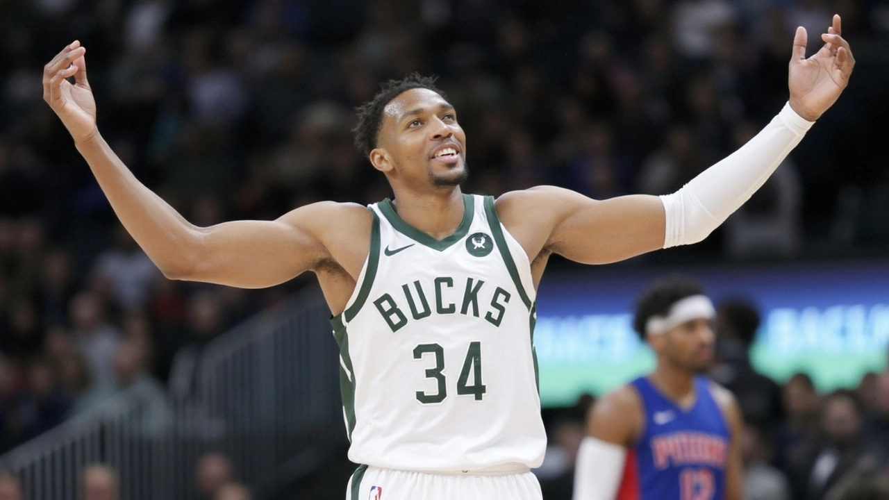 Giannis Antetokounmpo láme rekordy: 59 bodů v prodloužení a legendární výkon proti Pistons