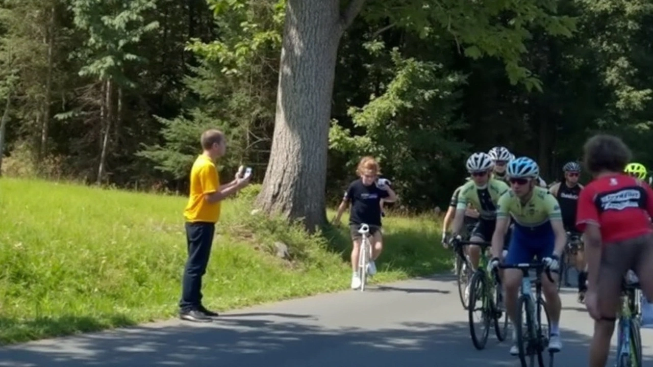 West Bohemia Tour: hromadný pád na sjezdu u Křečova zranil šest jezdců a zmrazil finále U23