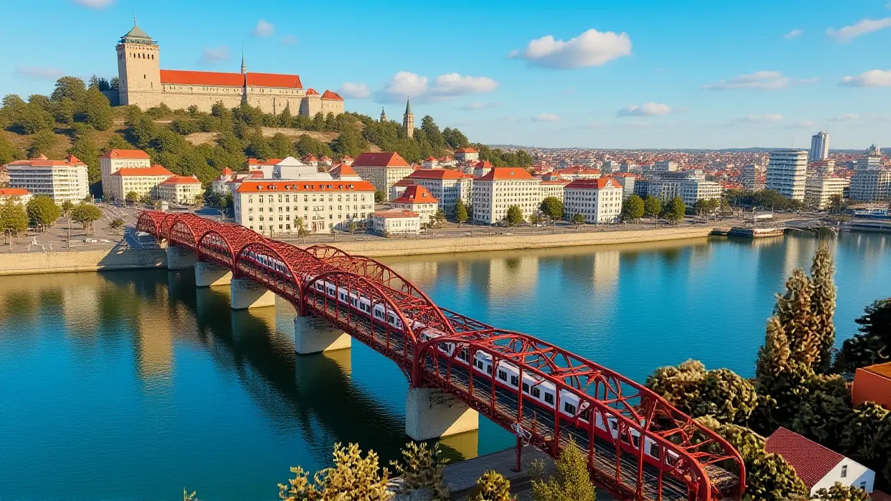 Ivo Lukačovič slíbil 100 milionů korun na rekonstrukci památkového železničního mostu pod Vyšehradem