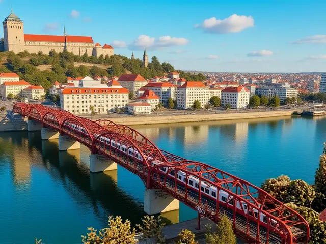 Ivo Lukačovič slíbil 100 milionů korun na rekonstrukci památkového železničního mostu pod Vyšehradem