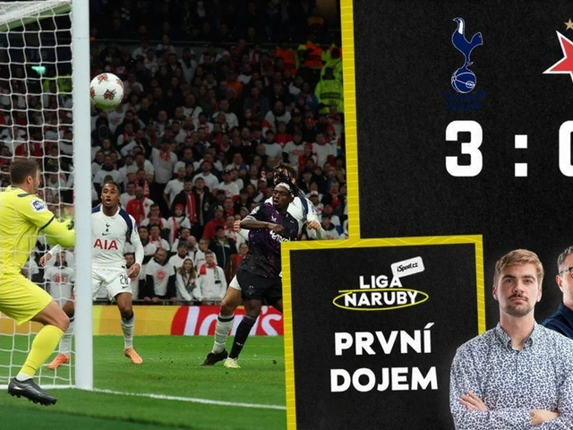 Tottenham vyhrál 3:0 nad Slavií a udržel naději na postup v Lize mistrů