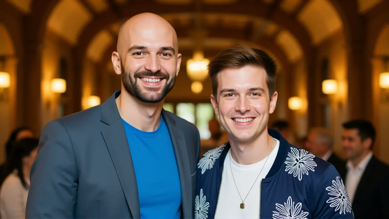 Herec Daniel Krejčík uzavřel svazek s ředitelem školou