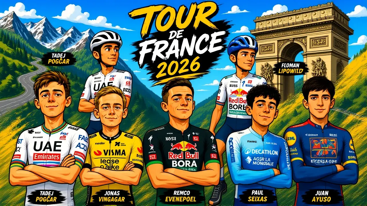 Pogačar vs. Vingegaard: Bitva o pátý triumf na Tour de France 2026