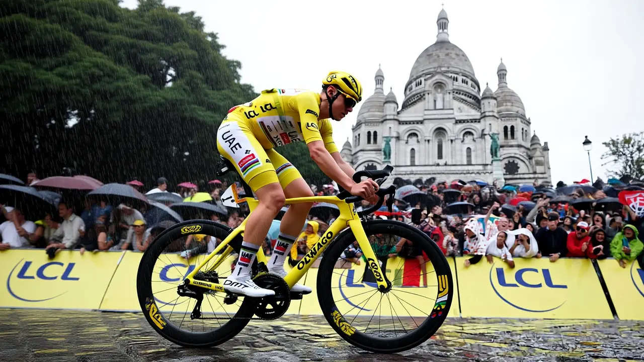 Pogačar vyhrál Tour de France popáté, Van Aert triumfoval v Paříži