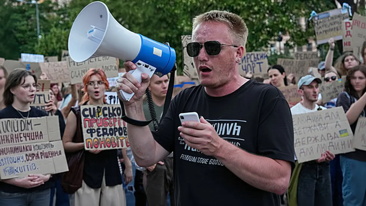 Ukrajina v šoku: Protesty po odvolání Fedorova hrozí eskalací