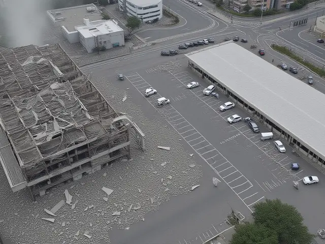 Silnice v Kumamotu zničeny: Zemětřesení o síle 7.1 zabilo nejméně 30 lidí